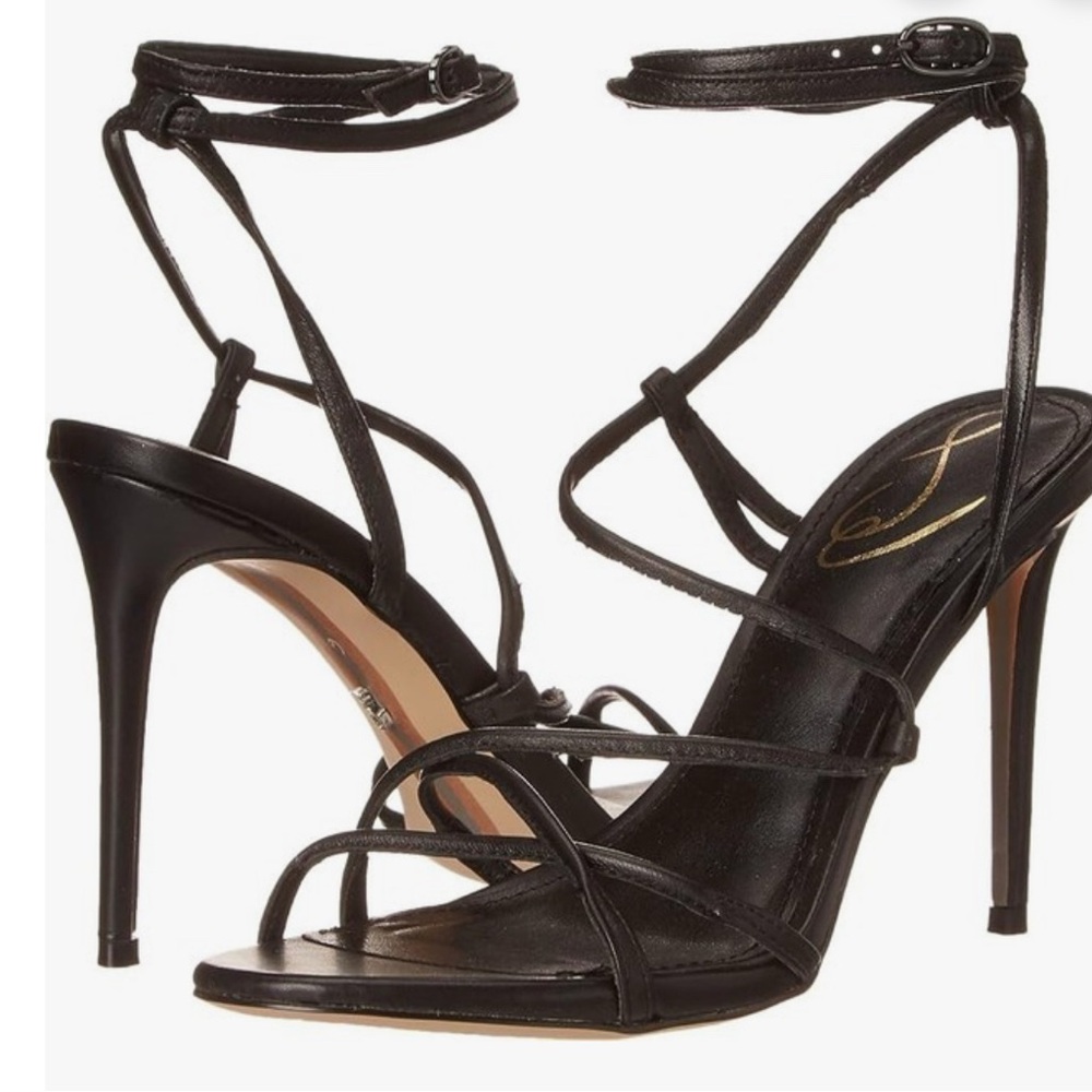 SAM EDELMAN SAREENA  BLACK STILLETO